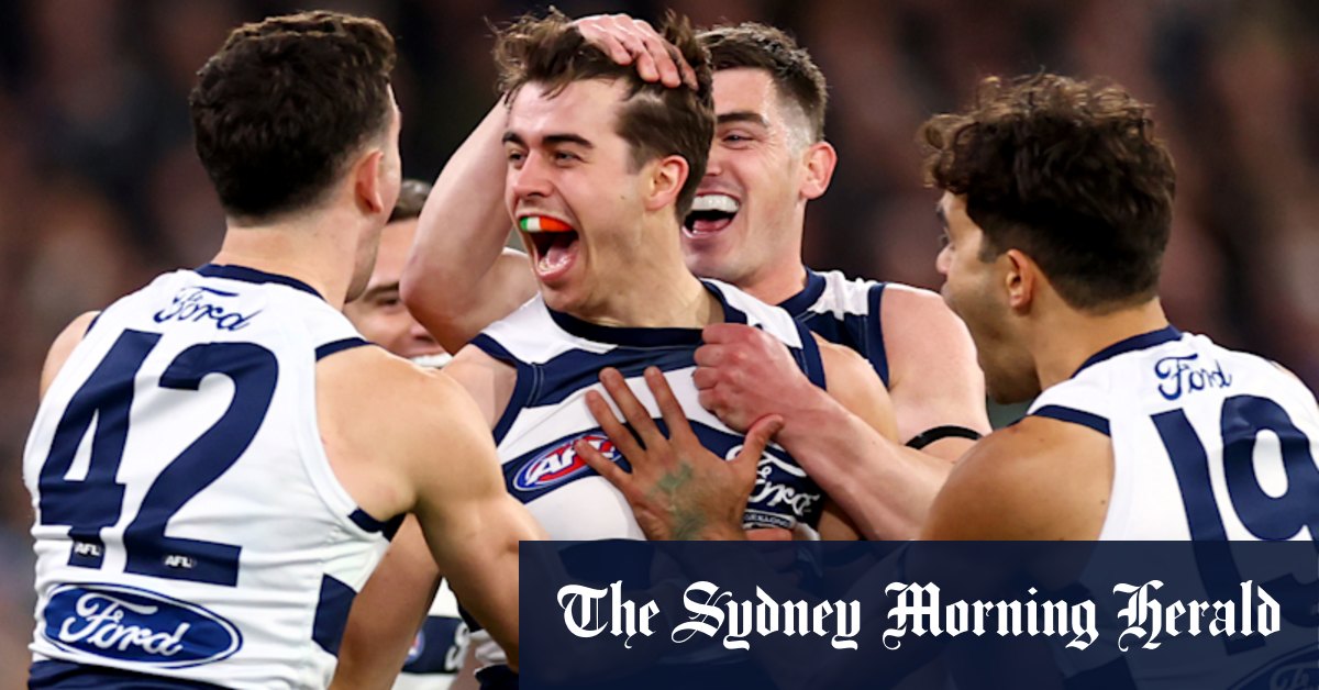 AFL 2025: Comment Oisin Mullin a rencontré les chats Geelong