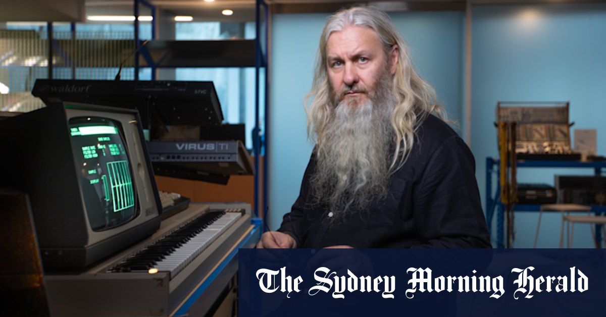 Collection inestimable de synthés exposés, et pour jouer, à la nouvelle maison de Melbourne Electronic Sound Studio