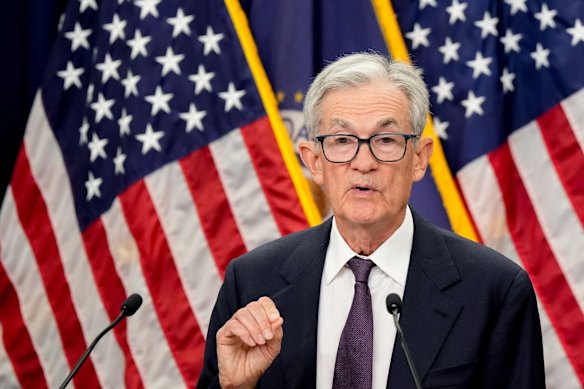 Le président de la Réserve fédérale américaine Jerome Powell. C'est une tâche ingrat étant un banquier central de l'Amérique de Trump.