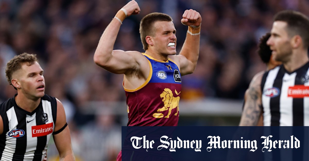 Lions Book Grand Final Carth après le galop brillant