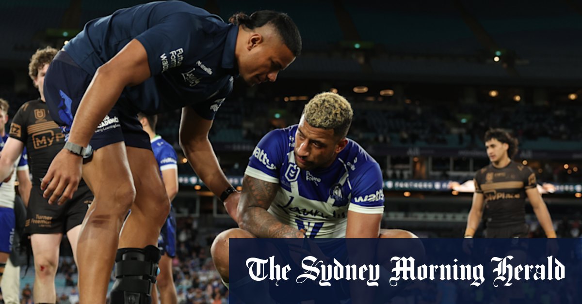 Bulldogs de Canterbury Stephen Crichton blessure s'avère coûteux en perte contre Penrith Panthers