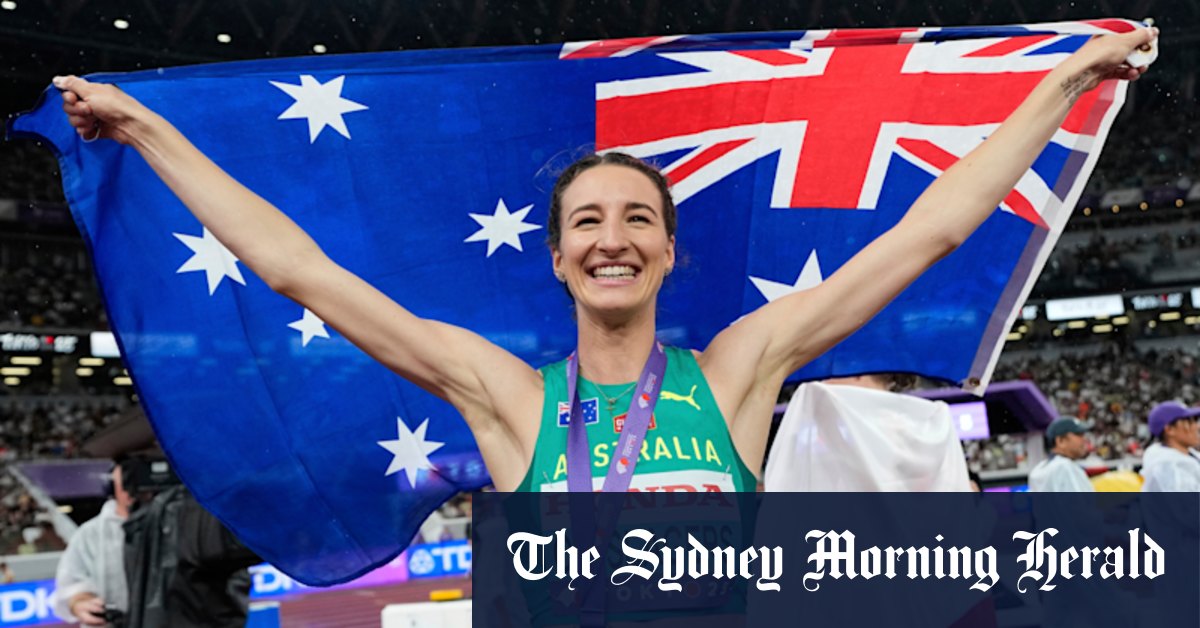Nicola Olyslagers remporte l'or en hauteur en hauteur pour l'Australie