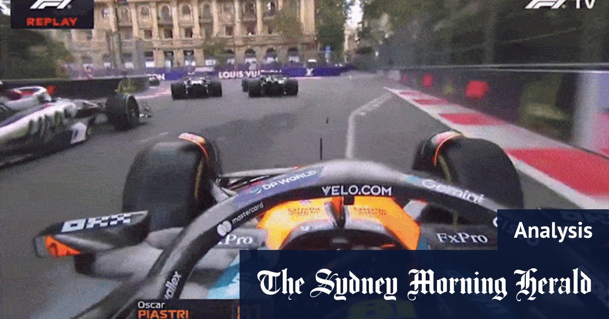 L'Australien endure le Grand Prix Azerbaïdjanais désastreux mais les espoirs du titre F1 restent forts