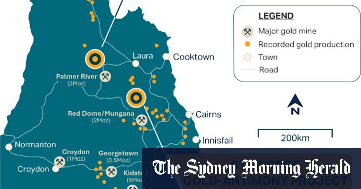Pacgold Kickstarts North Queensland Gold-Antimony Push