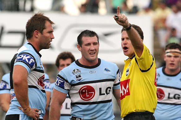 Ben Ross de Cronulla est renvoyé en 2008 pour Cooper Cronk.