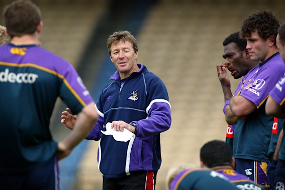 Le premier match de Craig Bellamy en tant qu'entraîneur de Melbourne était contre Cronulla.