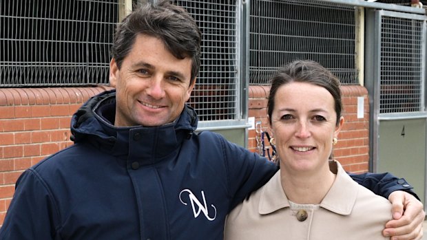 Co-Traineurs Rob et Annabel Archibald.