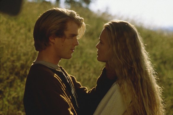 Cary Elwes et Robin Wright dans la mariée Princess.