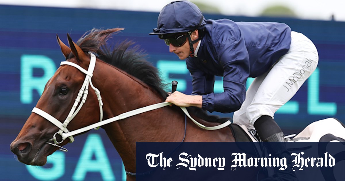 James McDonald fait pour que Wodeton culte pour la rose dorée émotionnelle à Rosehill samedi après la mort de Super Sire Wootton Bassett
