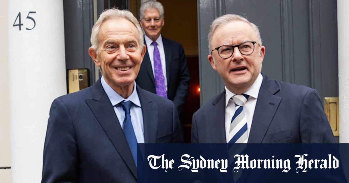 Anthony Albanese ouvert à Tony Blair en cours d'après-guerre Gaza