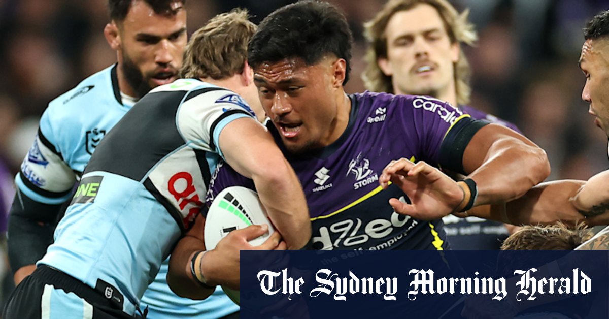 L'hélice de la tempête de Melbourne Stefano Utoikamanu étiquette Brisbane Broncos comme «coincé»