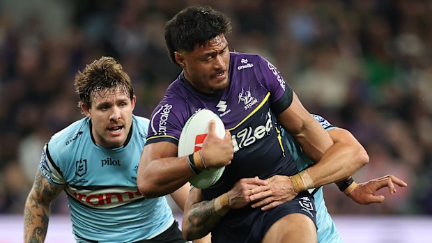 Stefano Utoikamanu a été exceptionnel à l'avance pour Melbourne.