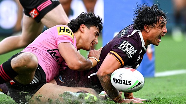 Kotoni Staggs apporte la puissance et la passion pour Brisbane.