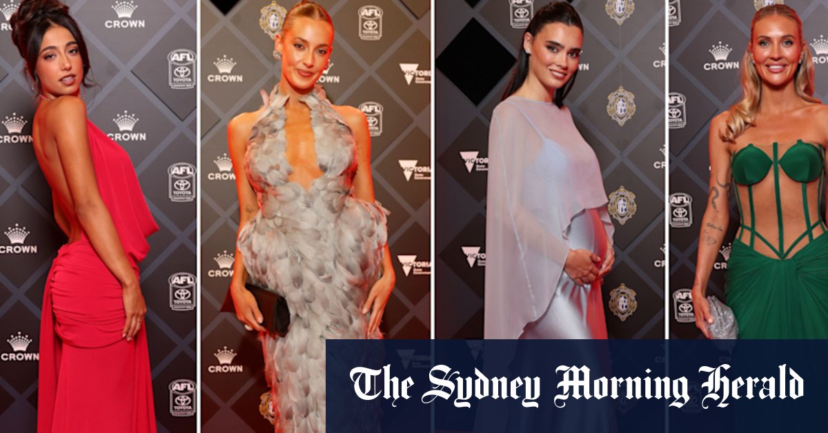 Brownlow Medal 2025 Fashion de tapis rouge: tous les looks