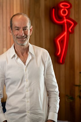 Le président de St Kilda, Andrew Bassat.