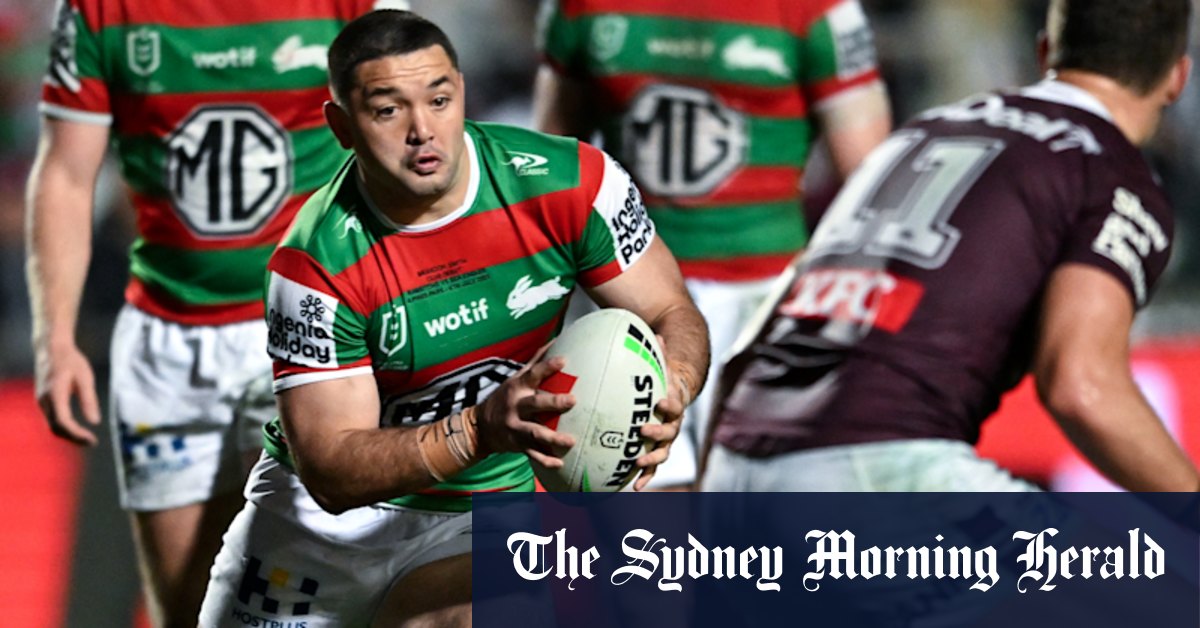 Le premier parit d'essai de Try-Scoor est central sur les allégations contre la recrue de South Sydney Rabbitohs