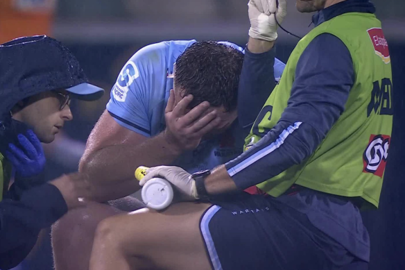 Waratah propose Angus Bell après avoir fait une blessure au pied contre les Brumbies à Canberra samedi soir.