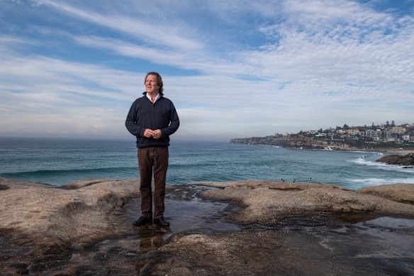 Sculpture par le fondateur de la mer David Handley au Tamarama.