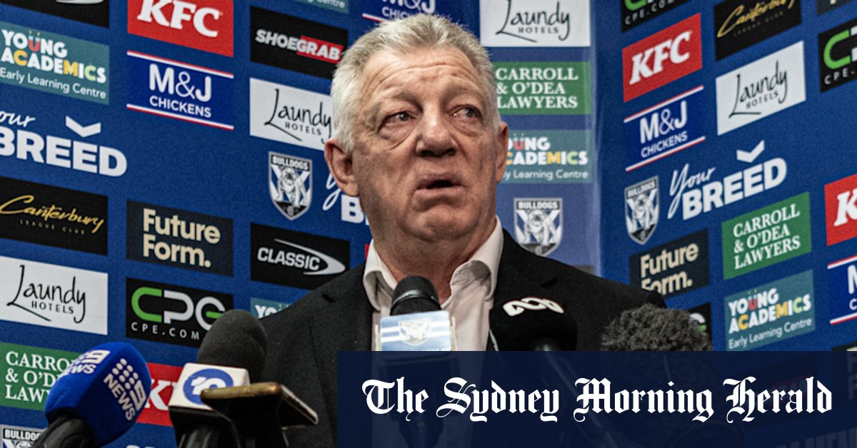 Le directeur général de Canterbury Bulldogs, Phil Gould, a hospitalisé pour subir des tests cardiaques