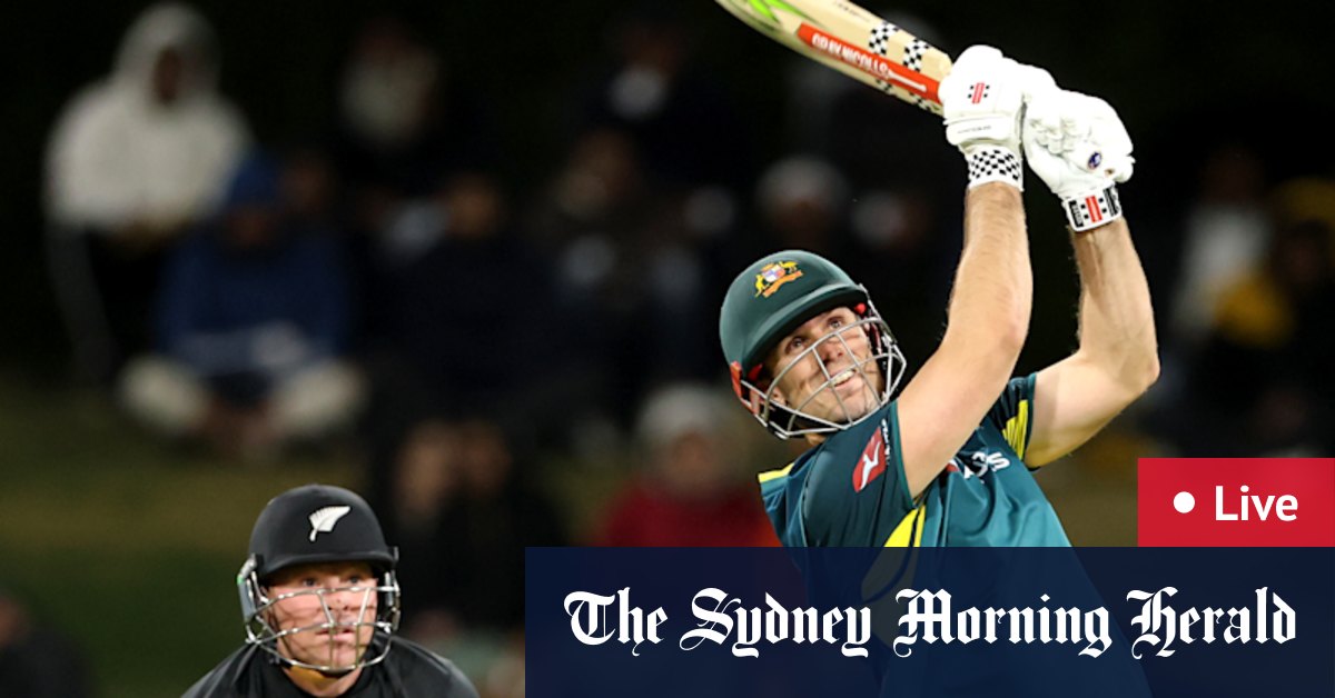 Nouvelle-Zélande vs Australie, First Men's Twenty20 International à The Bay Oval à Mount Maunganui, Scores, Mises à jour en direct