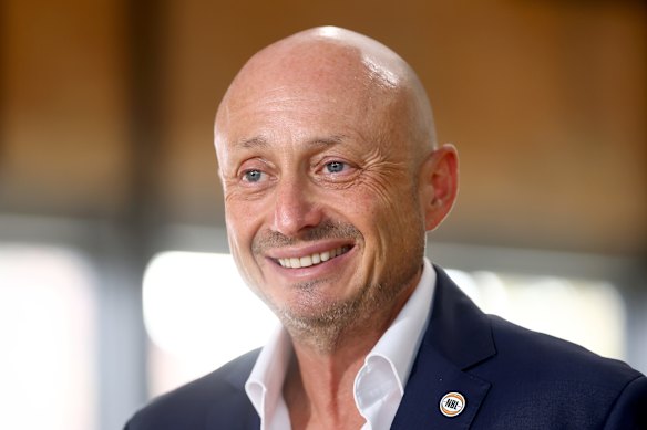 Le propriétaire du NBL, Larry Kestelman.