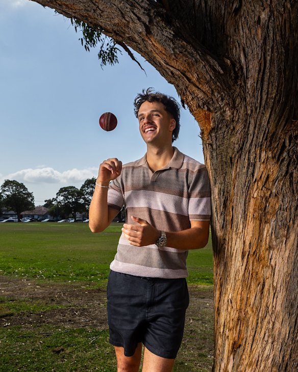 Sam Konstas avant la saison Sheffield Shield.