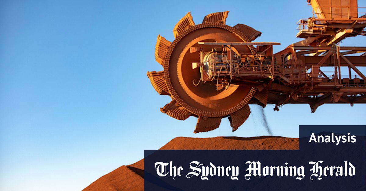 BHP a contribué à 8 milliards de dollars d'impôts, mais Chalmers ne paniquera pas à propos de sa stubre avec la Chine - encore