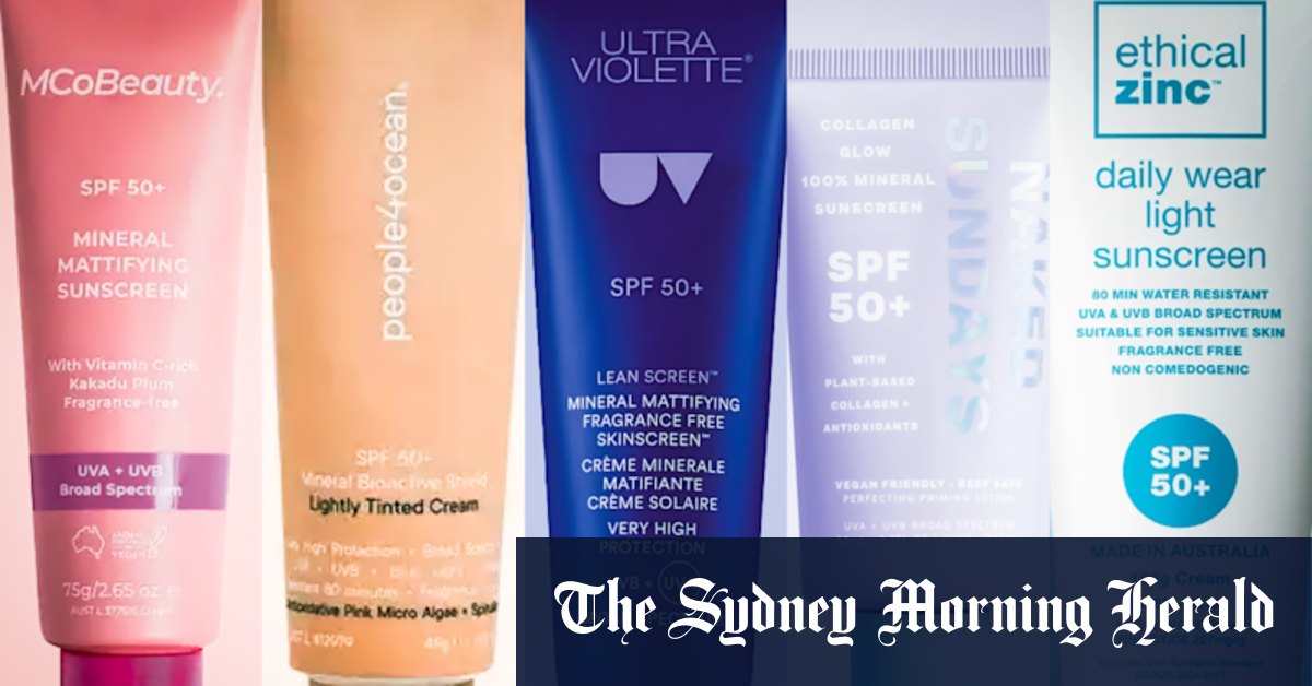 Quels écrans solaires sont en sécurité à utiliser en Australie?