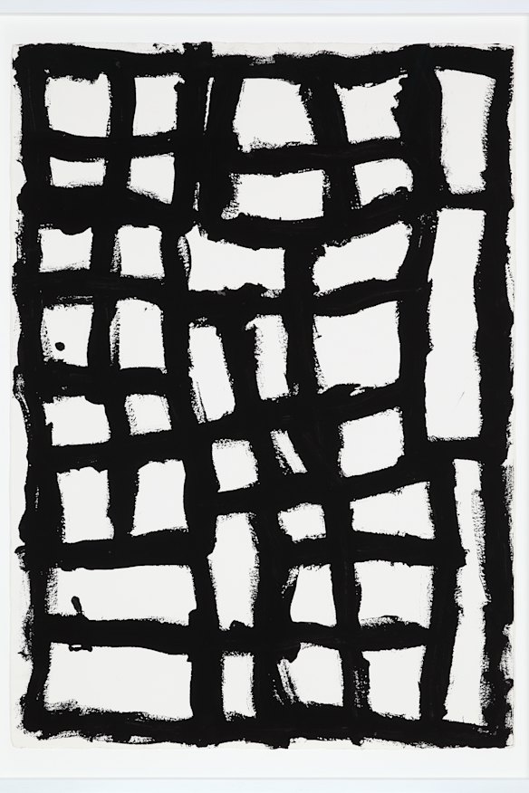 «Untitled 2025» de Marcus Camphoo Kemarre.