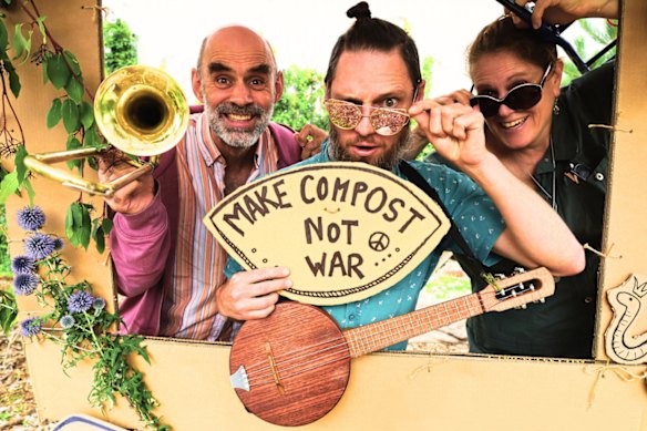 «Permaculture Electro-Swing Tenfit» Le légume formidable a visé Spotify dans l'une de leurs chansons. 