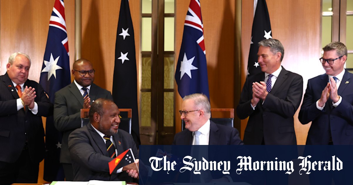 Albanese et Marape signe l'accord Pukpuk au milieu de l'influence du Pacifique de la Chine