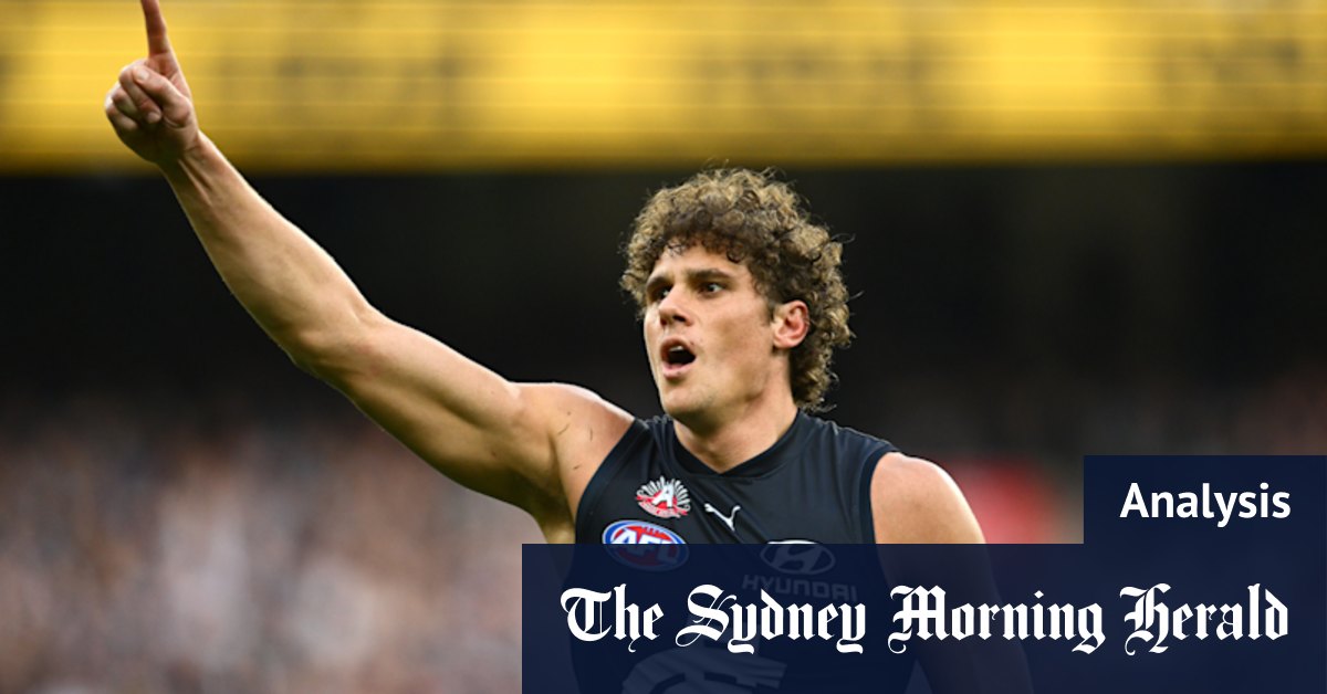 Charlie Curnow est la plus grande pièce en 2025 Puzzle de la période de commerce de l'AFL, et Carlton Blues n'est pas sur le point de le laisser partir facilement