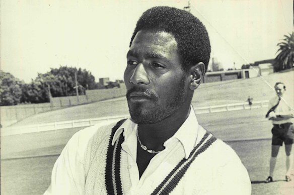 Vic Richards en 1975.