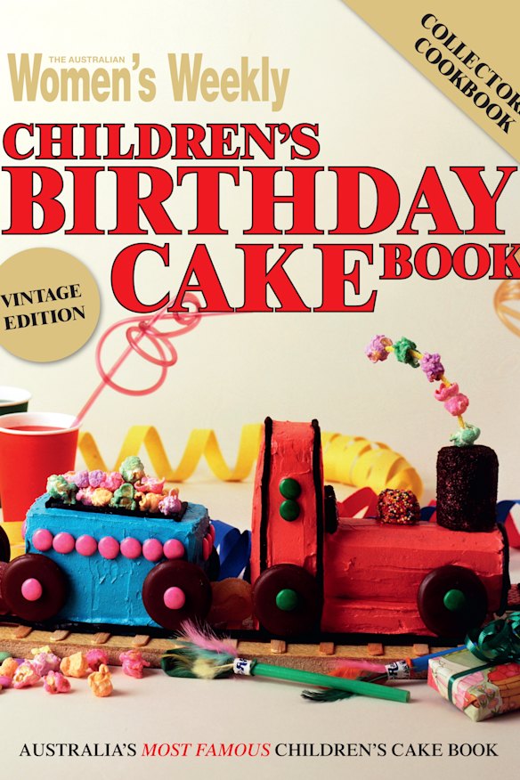 Le livre hebdomadaire des gâteaux d'anniversaire pour enfants des femmes australiennes, publié pour la première fois en 1980.