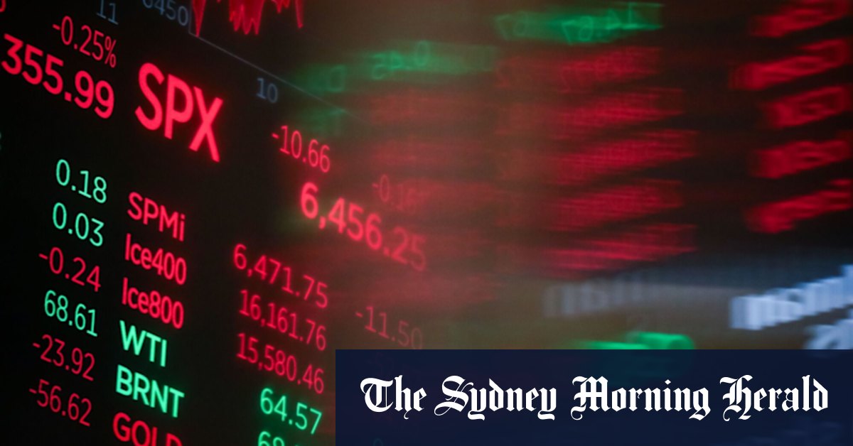 L'ASX chute alors que Wall Street fait une pause ; L'or tombe en dessous de 4 000 dollars