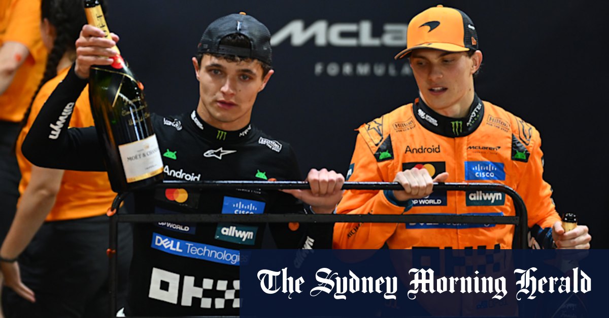 Dans le combat pour le championnat du monde entre les coéquipiers de McLaren, Oscar Piastri et Lando Norris