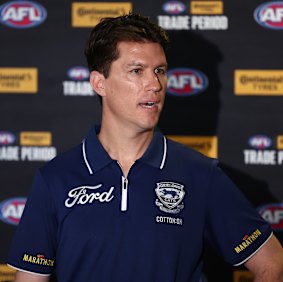 Andrew Mackie a clairement exposé la position commerciale de Geelong.