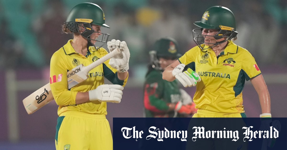 L'Australie en demi-finale après avoir battu le Bangladesh