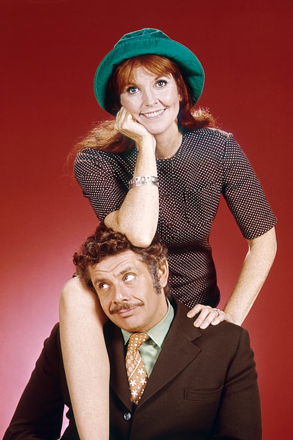 Jerry Stiller et Anne Meara dans une photo promotionnelle pour leur programme.
