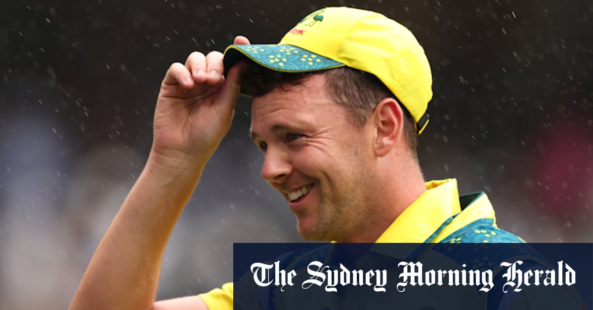 Josh Hazlewood est convaincu qu'il jouera les cinq tests de la série Ashes 2025-26