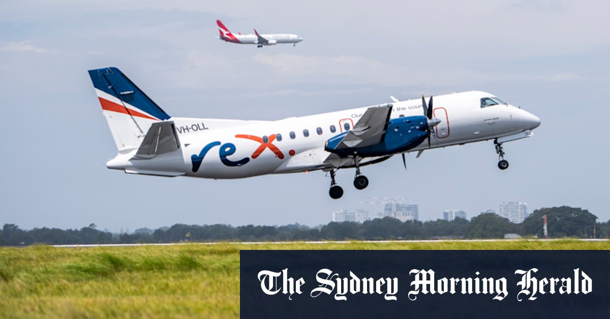 Rex Airlines va être rachetée par la compagnie américaine Air T