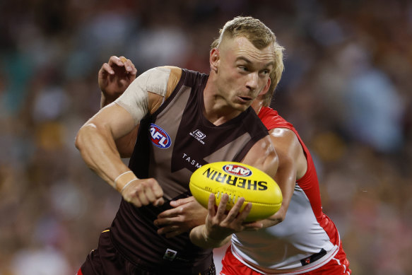 Geelong a atterri James Worpel.