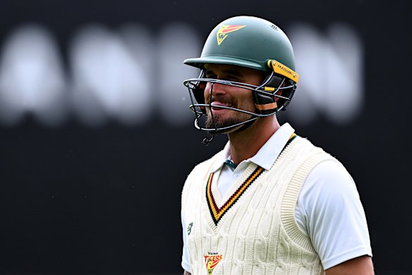 Jake Weatherald de Tasmanie a été récompensé pour sa cohérence.