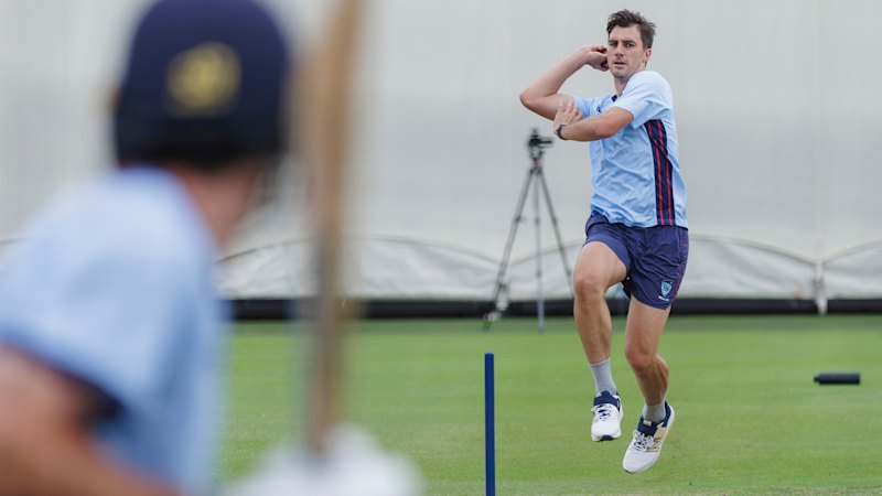 Le capitaine australien sur la bonne voie pour le Gabba Ashes Test alors que Josh Hazlewood défend l'attaque de bowling de « Dad's Army »