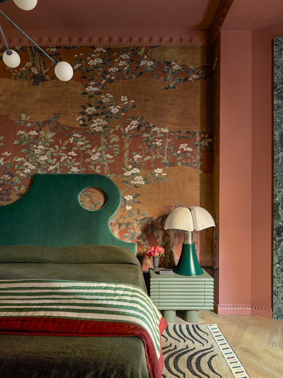 Une chambre dans la Townhouse de New York.