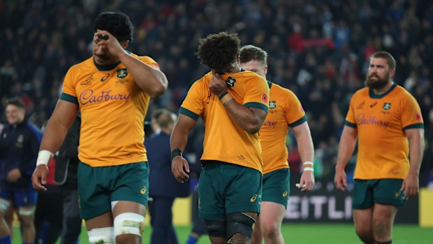 Ce fut une soirée difficile pour les Wallabies à Udine.