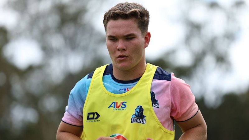 Un adolescent de la LNR promet de briser la malédiction du demi-arrière des Titans de la Gold Coast