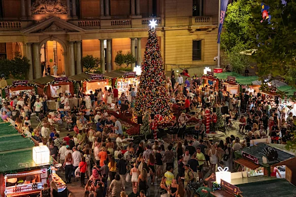 Jolly Market à la douane de Circular Quay.