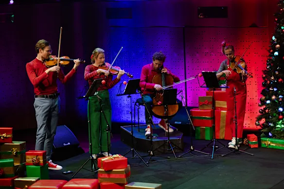 ACO Carols sur la jetée.