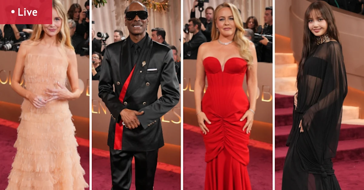 Toutes les arrivées sur le tapis rouge comme les récompenses débutent à 12h ; Une bataille après l'autre, White Lotus en tête des nominations